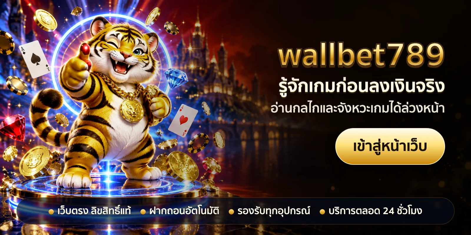 ภาพหัวเรื่องของ wallbet789 ชุดที่ 3 — รู้จักเกมก่อนลงเงินจริง